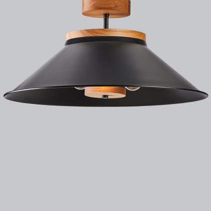 Люстра стельова School style black
